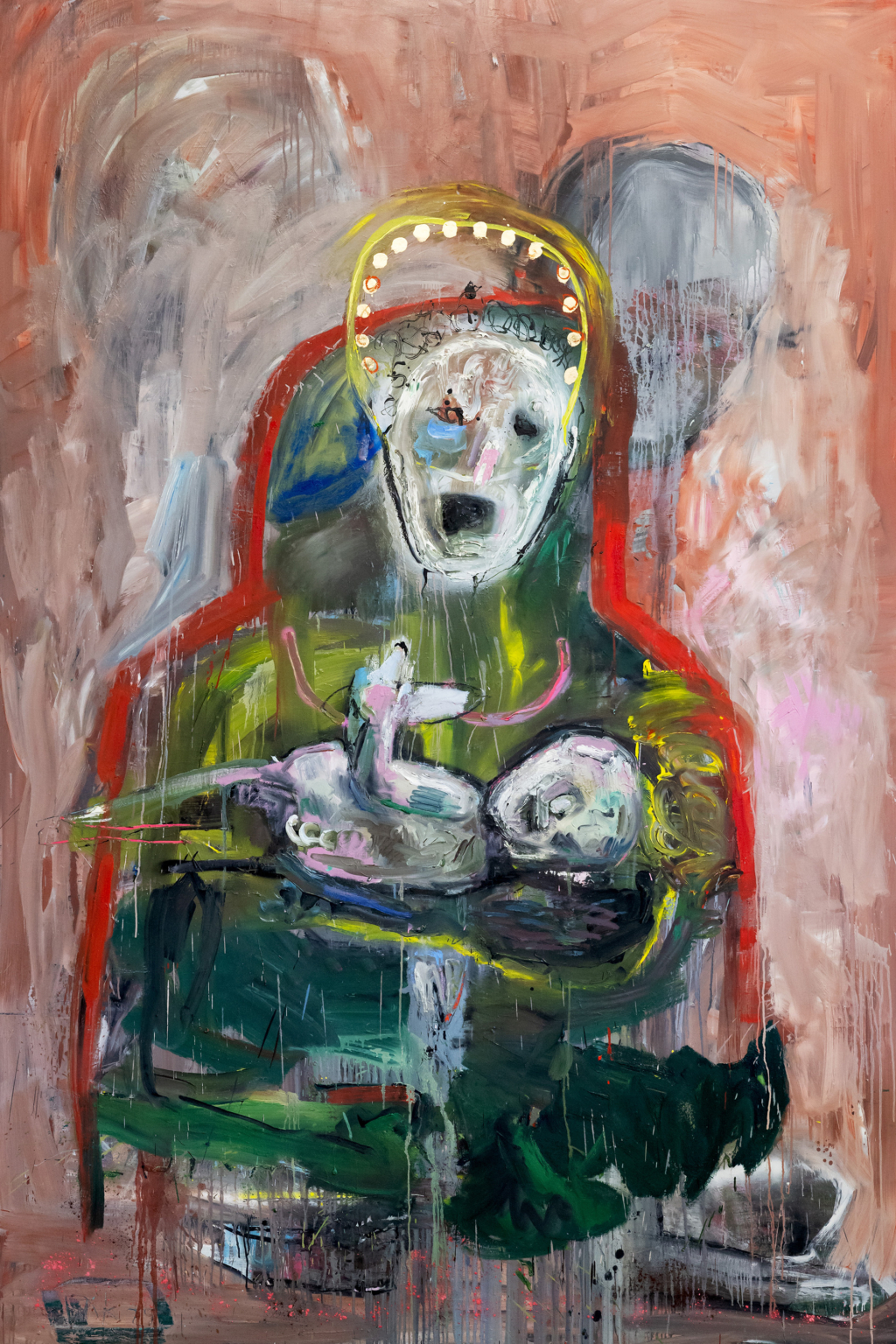 Mater Delorosa 2024-2025 Öl auf Leinen 300-200 cm