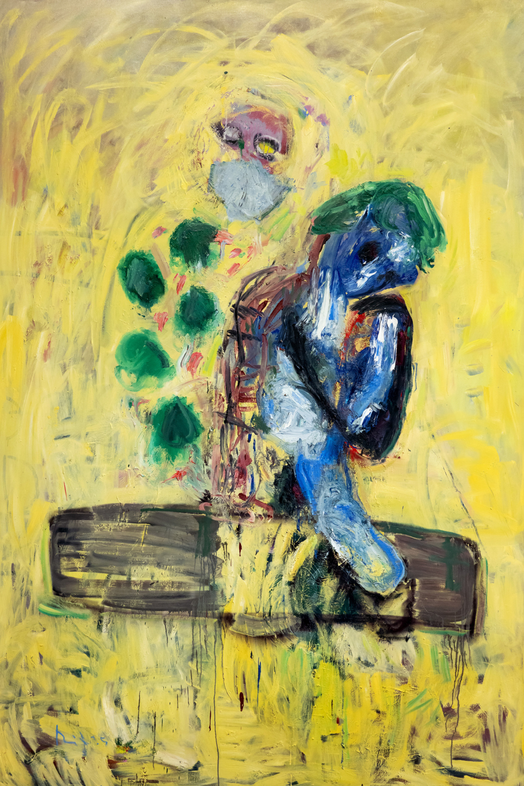 Trinity 1 2024-2025 Öl auf Leinen 300-200 cm